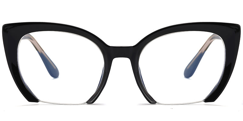 Acetate Square Half Frame F4124
